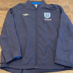 Rare Umbro England National Team Warm-Up Jacket Vintage XL Great Condition!